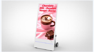 Outdoor single-sided energy-storage LCD poster display product image