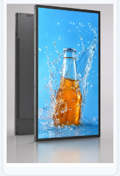 LCD high-brightness single-sided window poster display product image